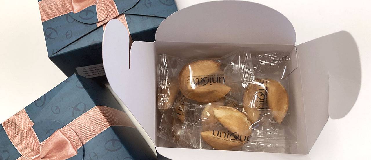 Cadeau original et Unique avec les fortune cookies made in France